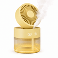 Portable Cooling Fan with Mist – USB Rechargeable Air Cooler & Humidifier