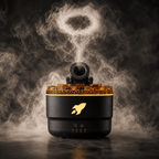 Volcano Flame Aroma Diffuser Smoke Ring Humidifier with Crack Light