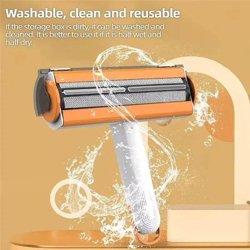 Brosse Anti-Poils Premium — Rouleau Réutilisable & Lavable