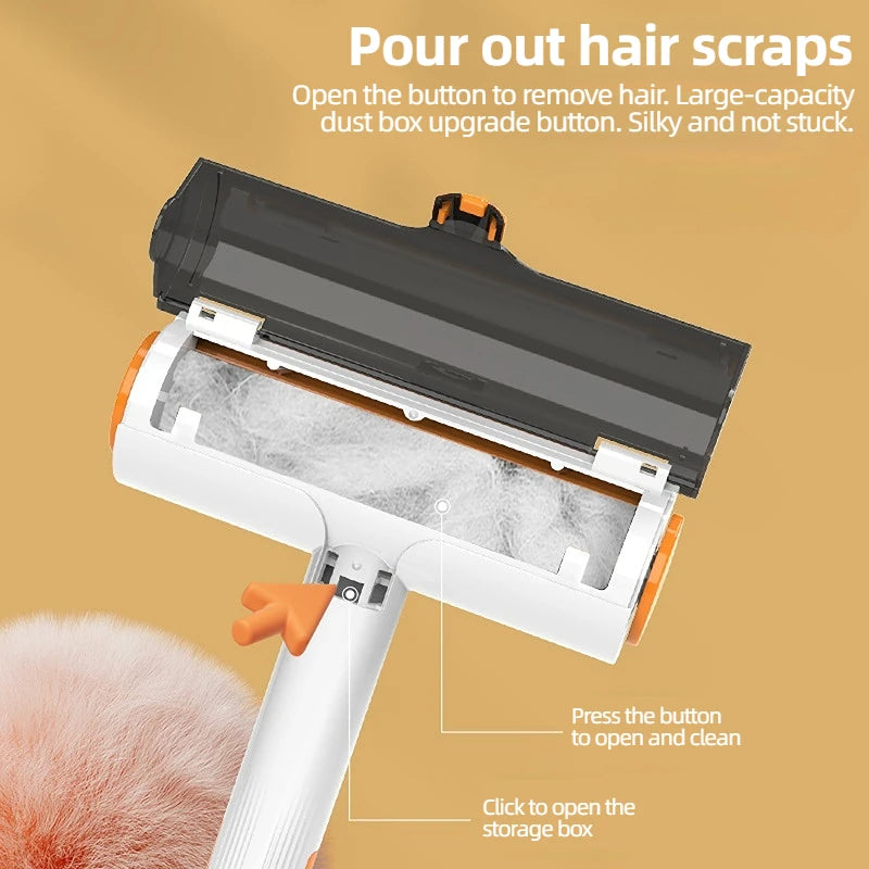 Rouleau Anti-Poils Lavable – Élimine Poils & Peluches en Secondes