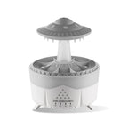 Creative UFO Aroma Diffuser Sprayer Air Humidifier with Water Mist Ring Works with Essential Oil Releases Fine Water Mists