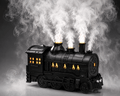 Creative Train Aroma Diffuser Dual Mist Humidifier for Home & Office